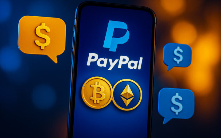 PayPal startet Krypto-Revolution: Bitcoin und Ethereum bald per Nachricht versenden