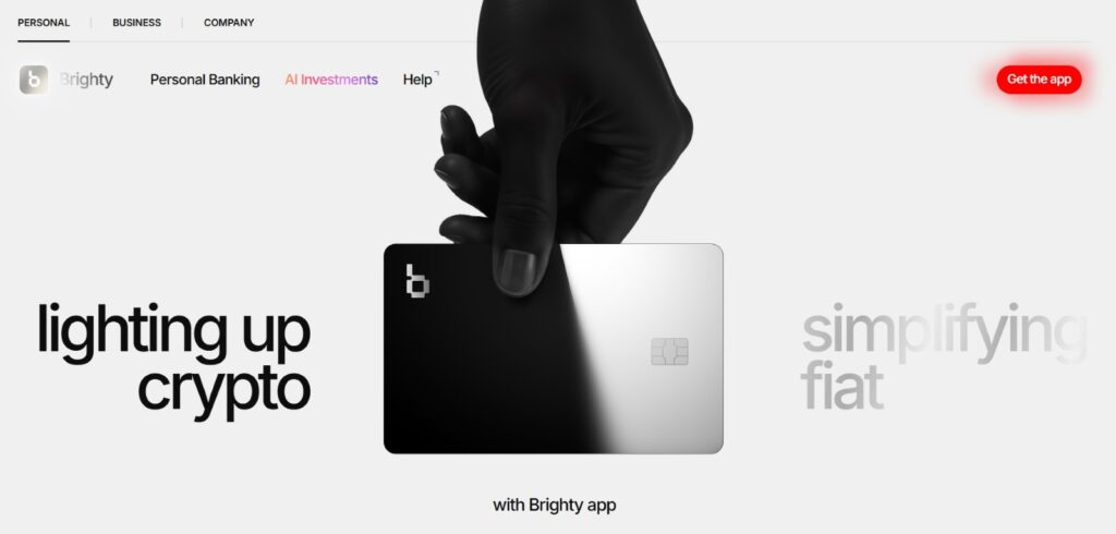 Brighty krypto app