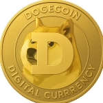 dogecoin prognose and logo