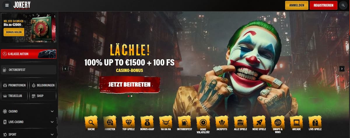 Jokery Casino ohne Lizenz
