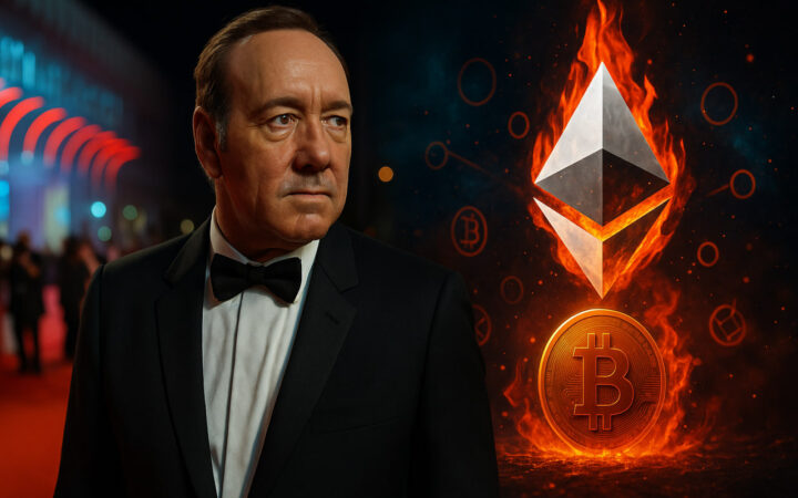 Kevin Spacey kooperiert mit Krypto-Betrüger: Comeback mit neuem Film
