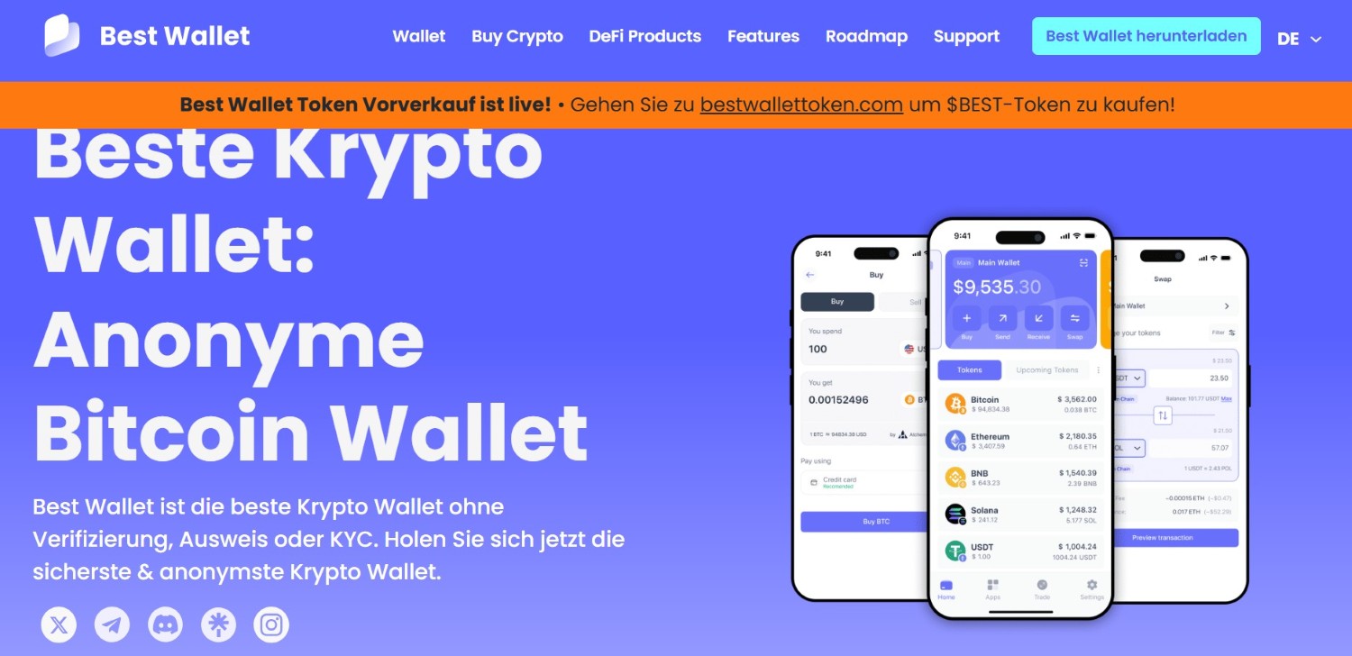 Best Wallet-Krypto-Börsen