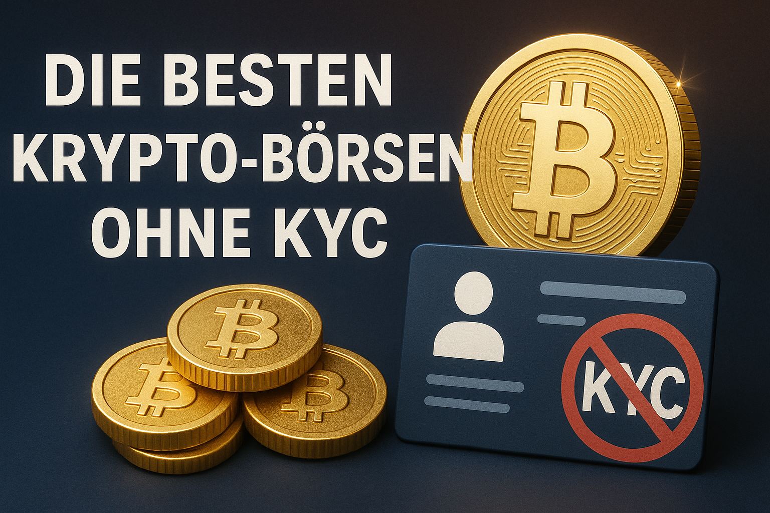 Krypto-Börsen ohne KYC