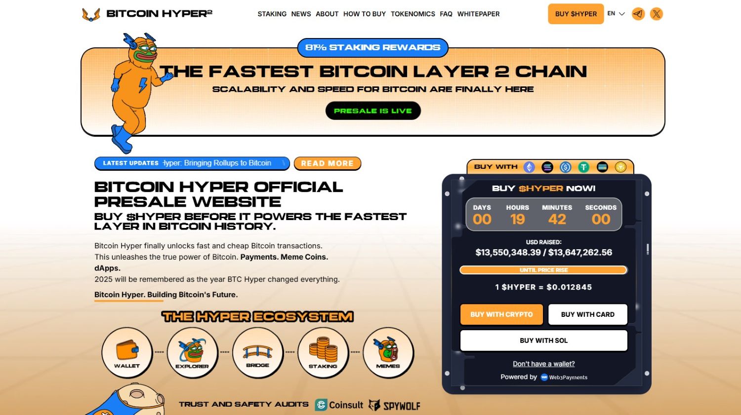 welche Krypto Alternative? Bitcoin Hyper