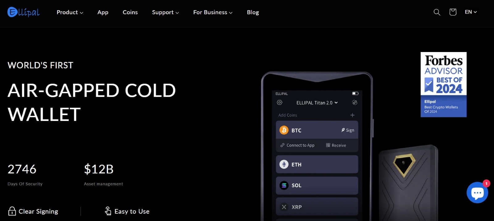 ellipal krypto wallet