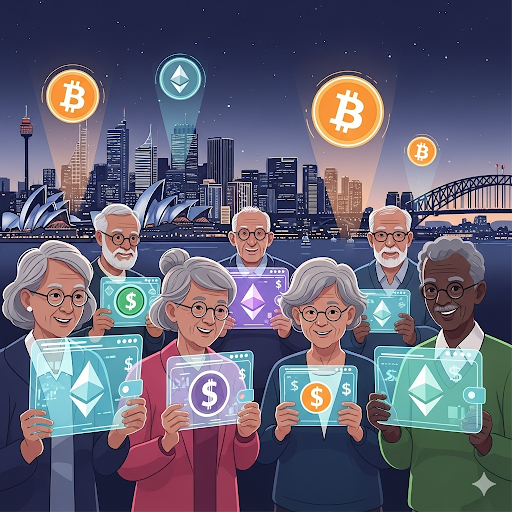 Coinbase, OKX treiben Krypto in Australiens Rentensystem