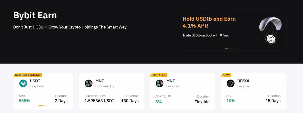 Bybit Earn