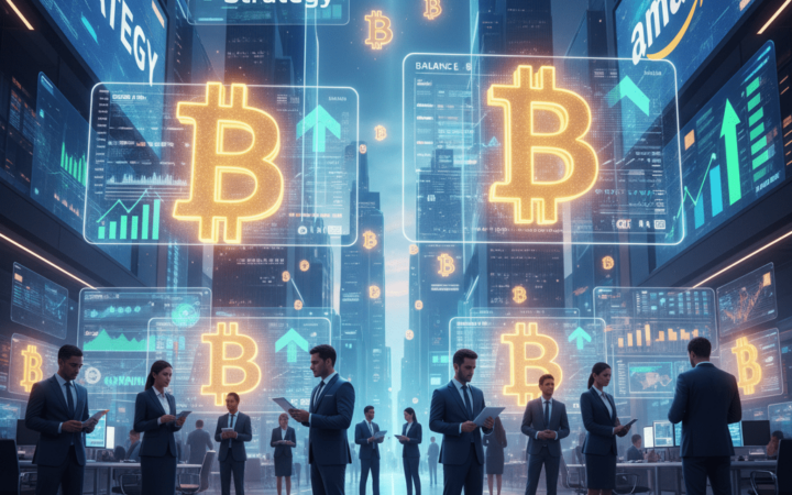 Strategys 78-Milliarden-Dollar-Bitcoin nähert sich Amazons zweitgrößter Unternehmenskasse