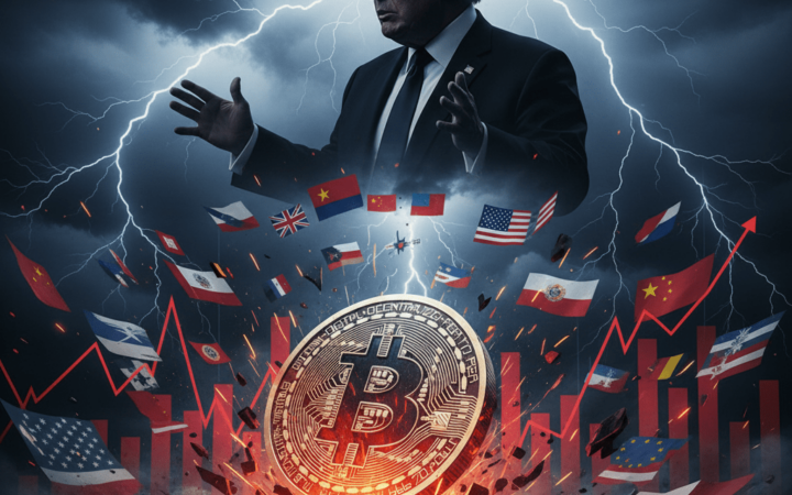 Krypto-Stimmung kippt zu „Angst“, während Bitcoin nach Trumps Zöllen abstürzt