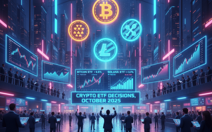 Die SEC steht im Oktober vor 16 Spot-Krypto-ETF-Entscheidungen