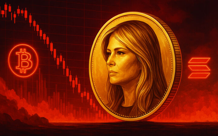 Melania Trump bewirbt ihren Memecoin erneut: MELANIA trotzdem 99% im Minus