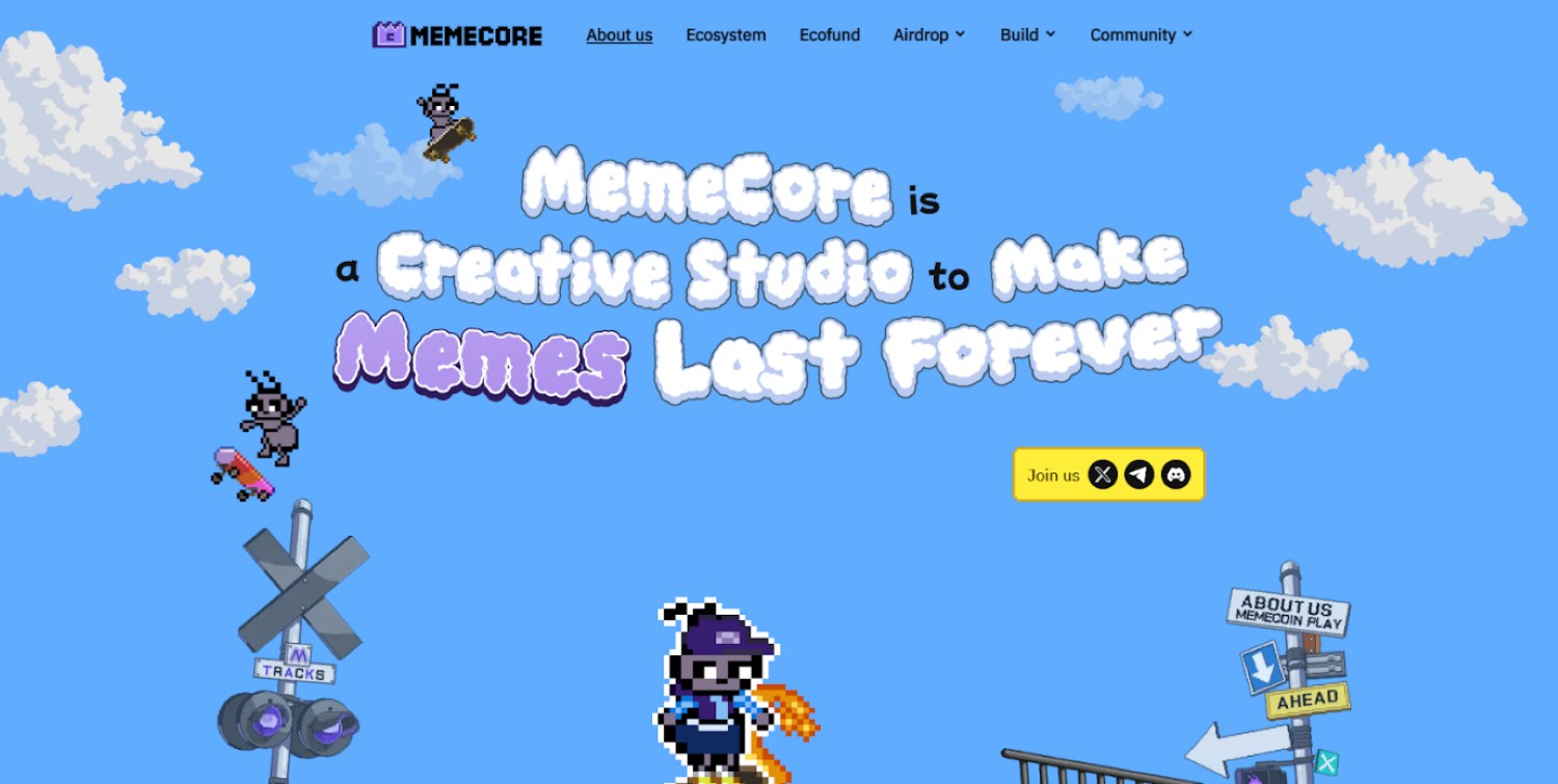 MemeCore Coin creative studio