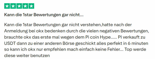 OKX Positive Erfahrungen