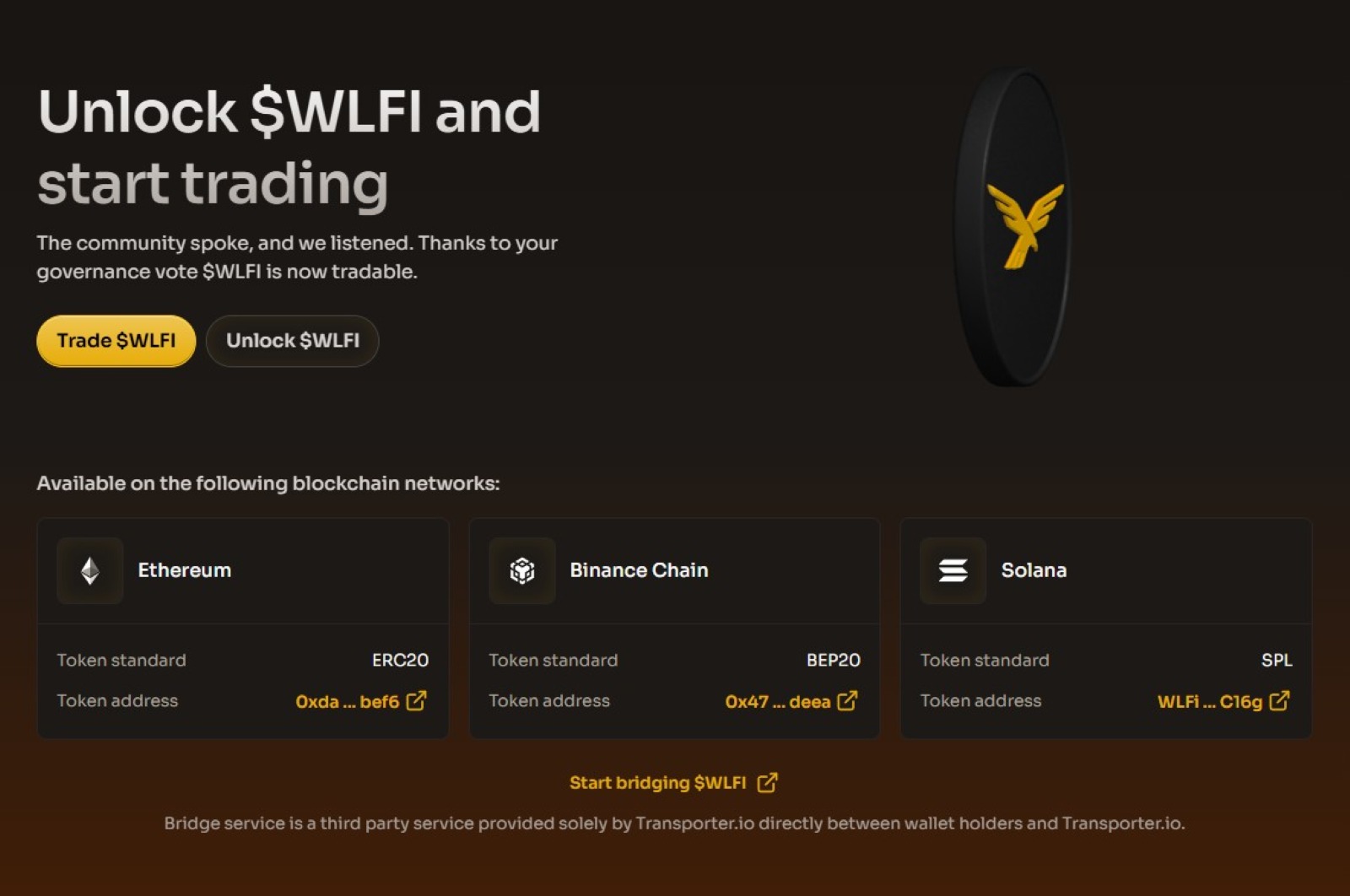 WLFI platform