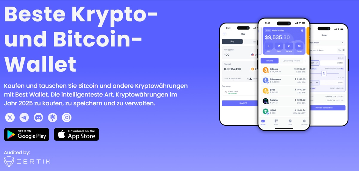 Wallet erstellen & sichern