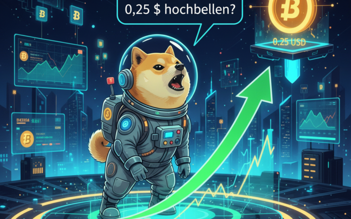 Dogecoin Prognose: Kann DOGE sich zurück auf 0,25 $ hochbellen?