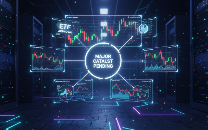 Wichtige NEWS nächste Woche: Krypto kippt in die Spannung vor dem Sturm
