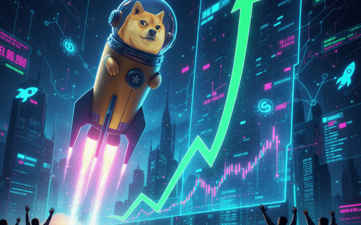 Dogecoin Prognose: Der Meme-Coin mit echtem Schwung