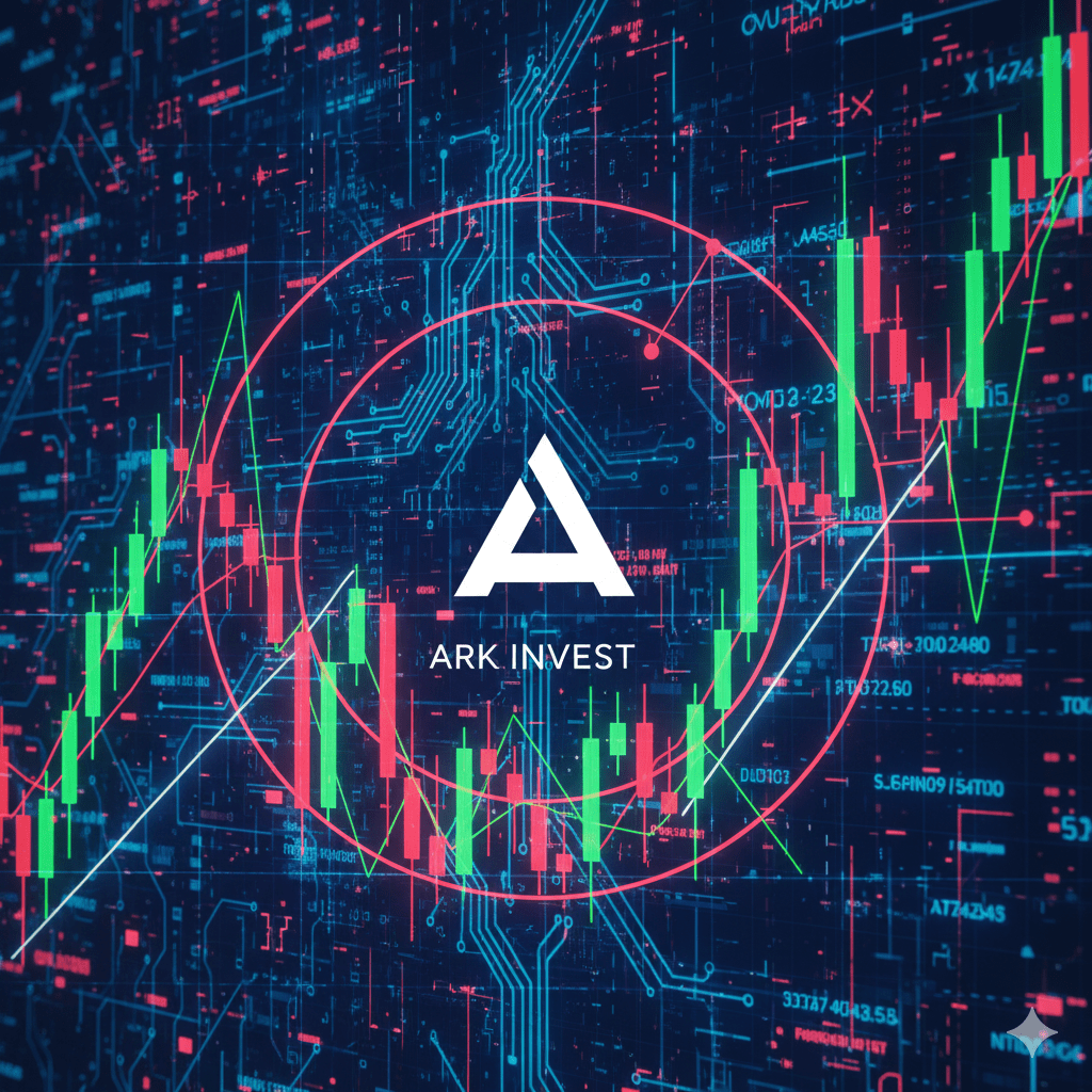 ARK Invest erhöhte seine Crypto-Equity Käufe, als die Märkte fielen