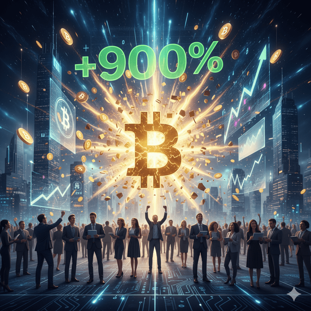 Vor 5 Jahren Bitcoin gekauft? So reich wären Anleger heute – +900 % Rendite