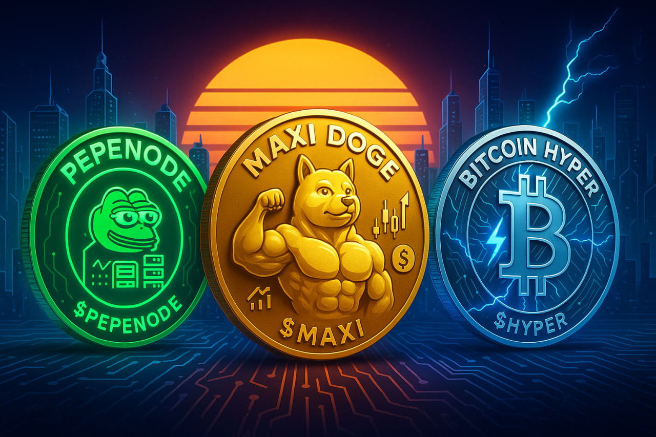 Neue Kryptowährungen im November: Pepenode, Maxi Doge und Bitcoin Hyper im  Check - Coinspeaker Deutschland