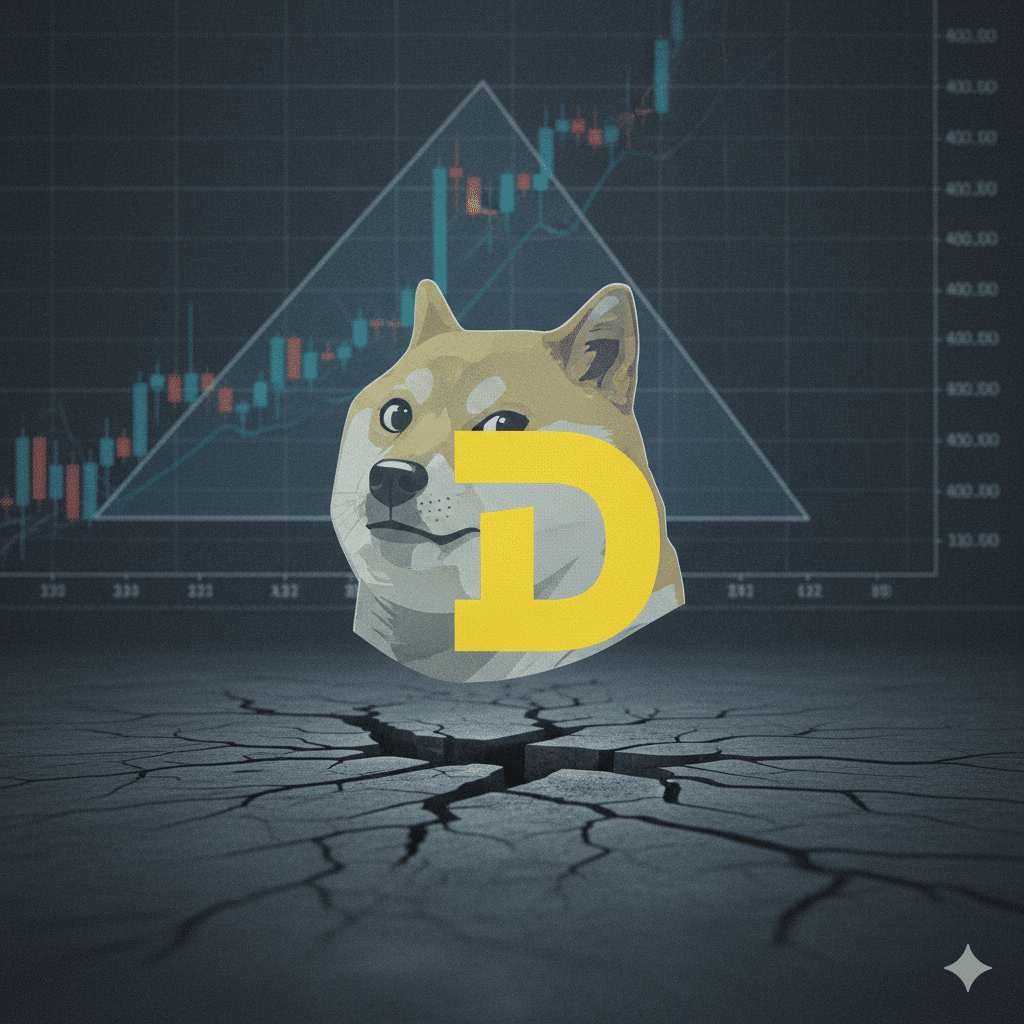 Prognose: Dogecoin vor der Entscheidung Stillstand oder Überraschung