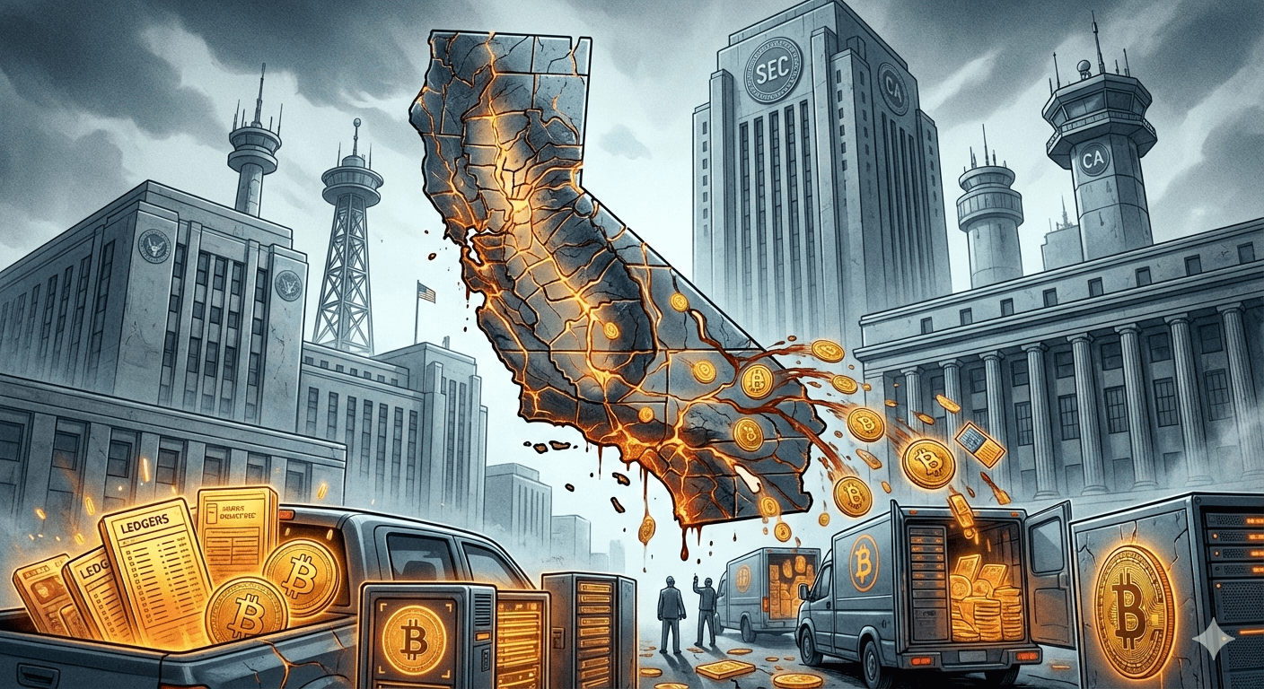 Steuerdruck auf Krypto: Kalifornien provoziert Widerstand