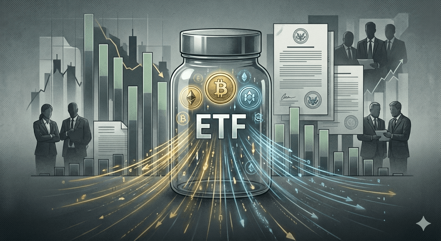 Eine Milliarde fließt von Krypto-ETFs ab und keiner will es lesen