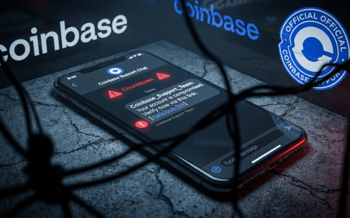 Der perfekte Betrug im Namen von Coinbase – Wenn Support zur Falle wird