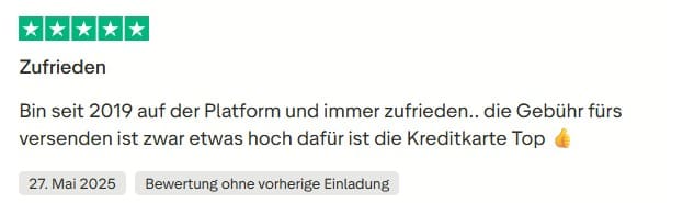 Positives Feedback aus der Krypto Community