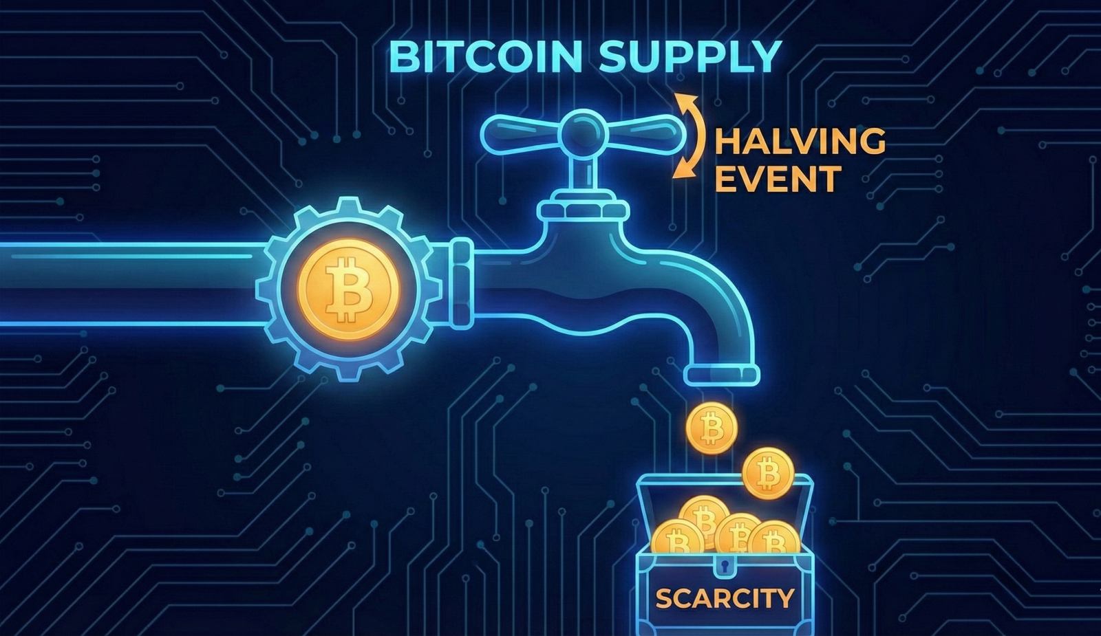 bitcoin halving supply shock