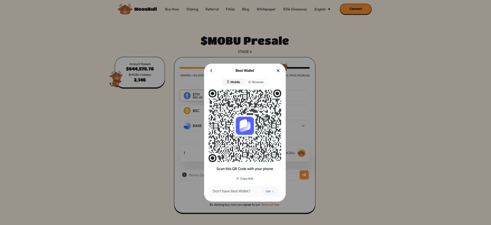 moonbull coin presale kaufen
