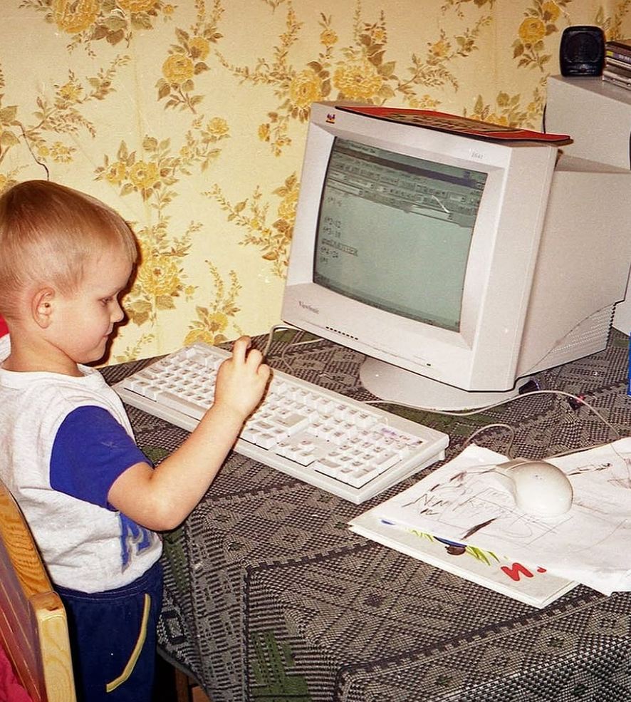 vitalik buterin als kind