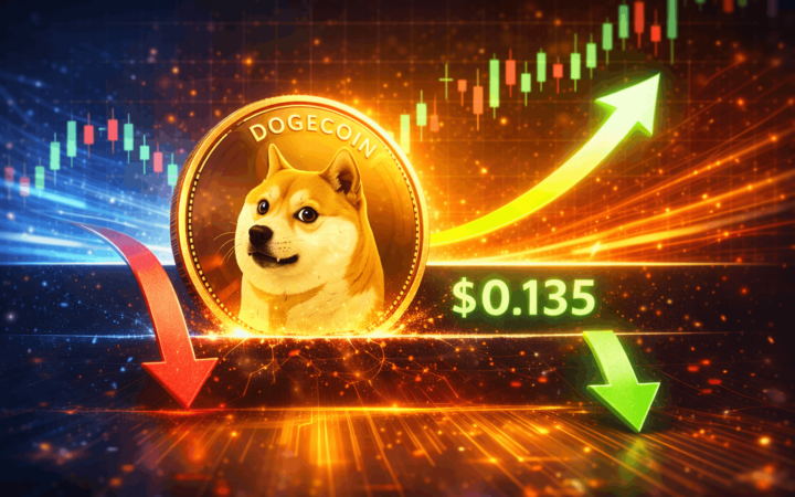 Dogecoin Prognose: Retest vom 0,135 $ Support oder Beginn einer weiteren Korrektur?