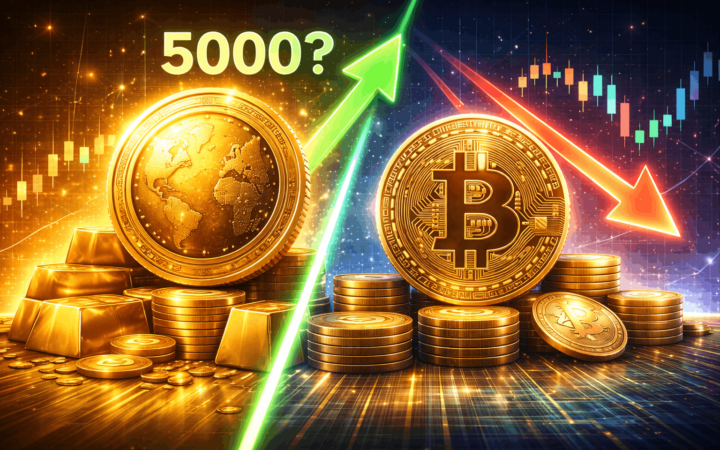 Krypto News: Gold kratzt an 5000-Dollar-Marke – darum kommt Bitcoin nicht hinterher
