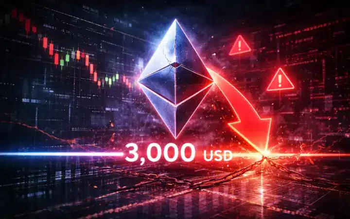 Ethereum Prognose: Droht ein Bruch der 3.000-USD-Marke?