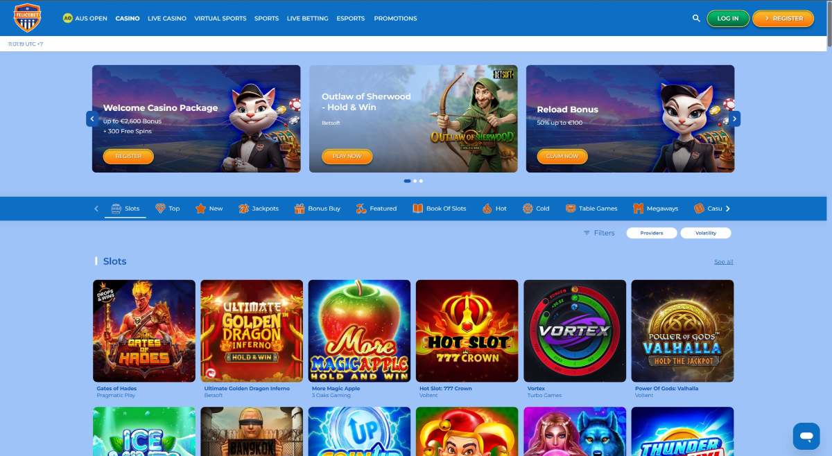 Felicebet Casino Home