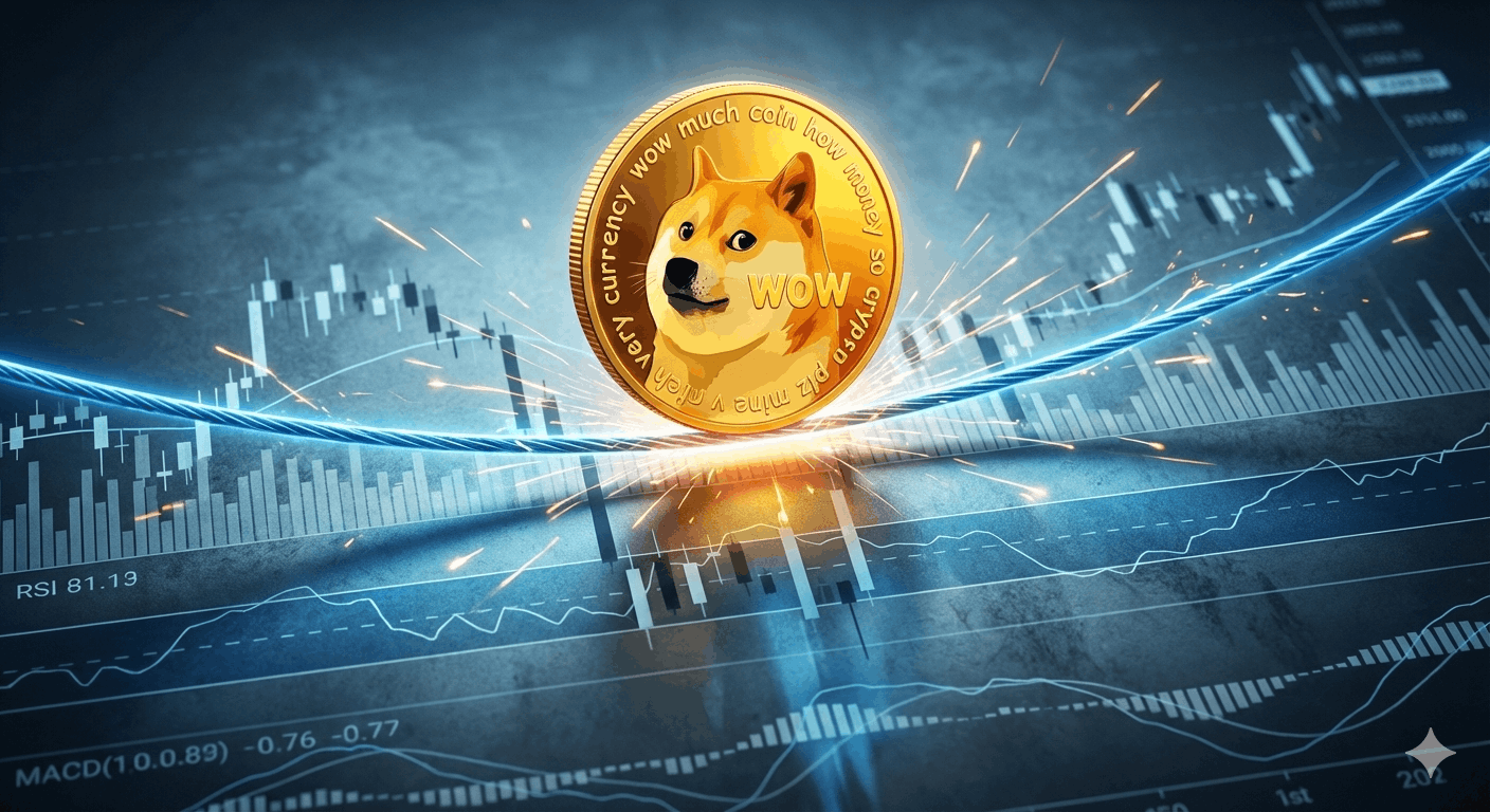Meme Coin Prognose: Retest oder Trapdoor? DOGE testet kritisches Niveau