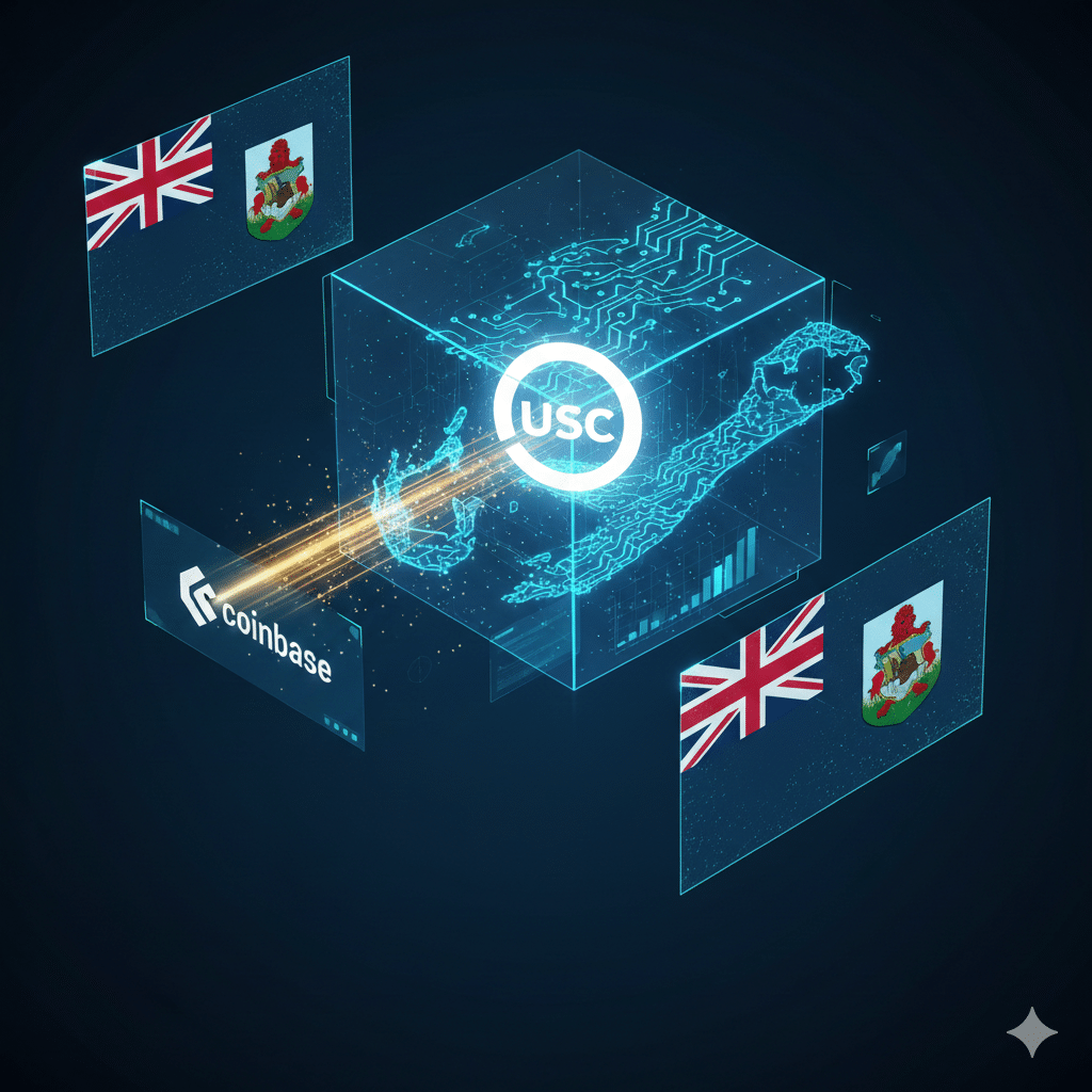 Bermuda geht aufs Ganze! Erste vollständig Onchain-Wirtschaft dank USDC und Coinbase