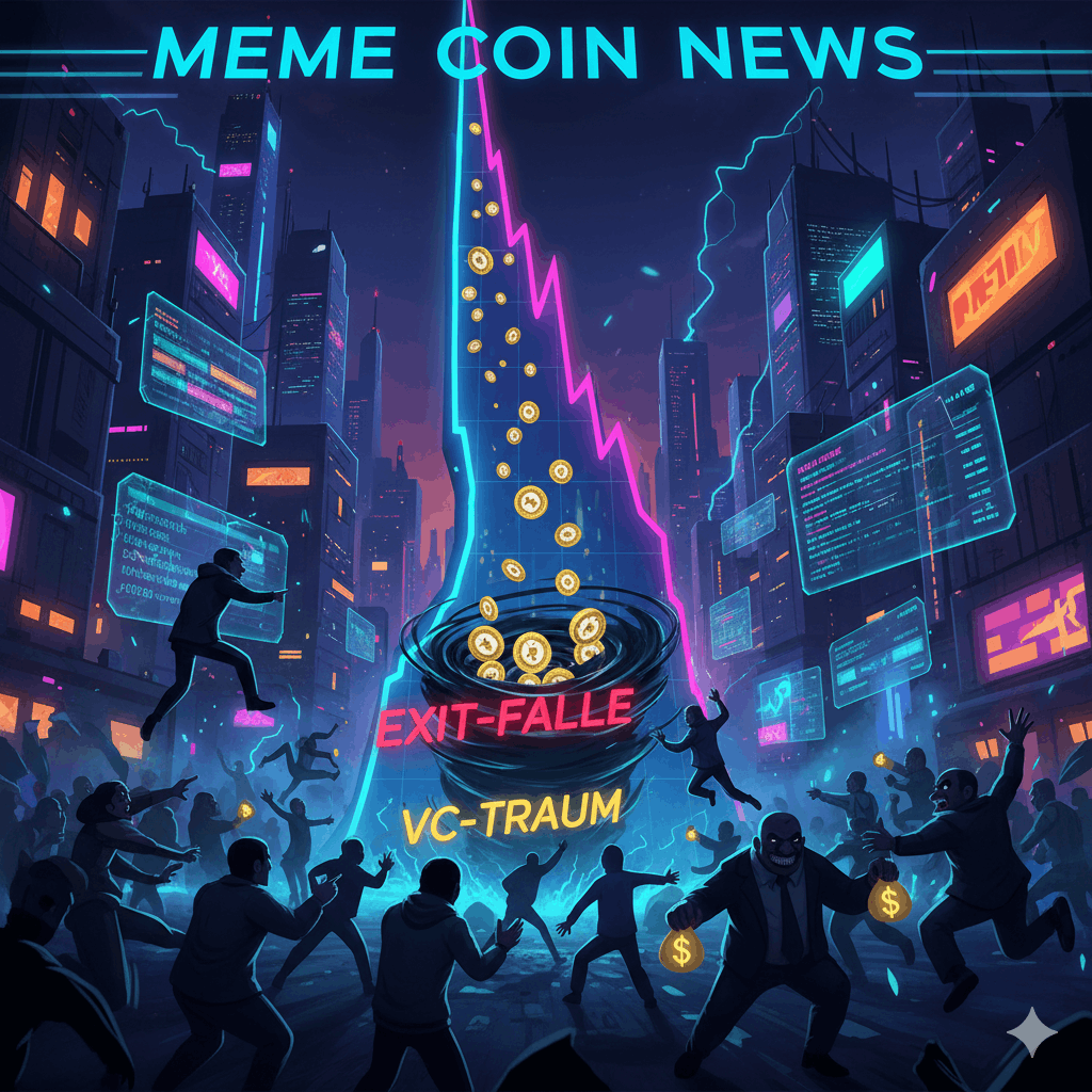 Meme Coin News: Ausstieg verpasst? Vom VC-Traum zur Exit-Falle