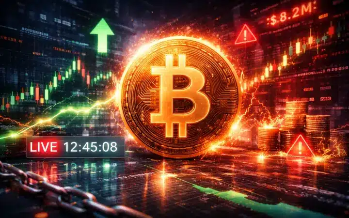 [Live] Bitcoin: Charts, News und Liquidationsdaten im Überblick!