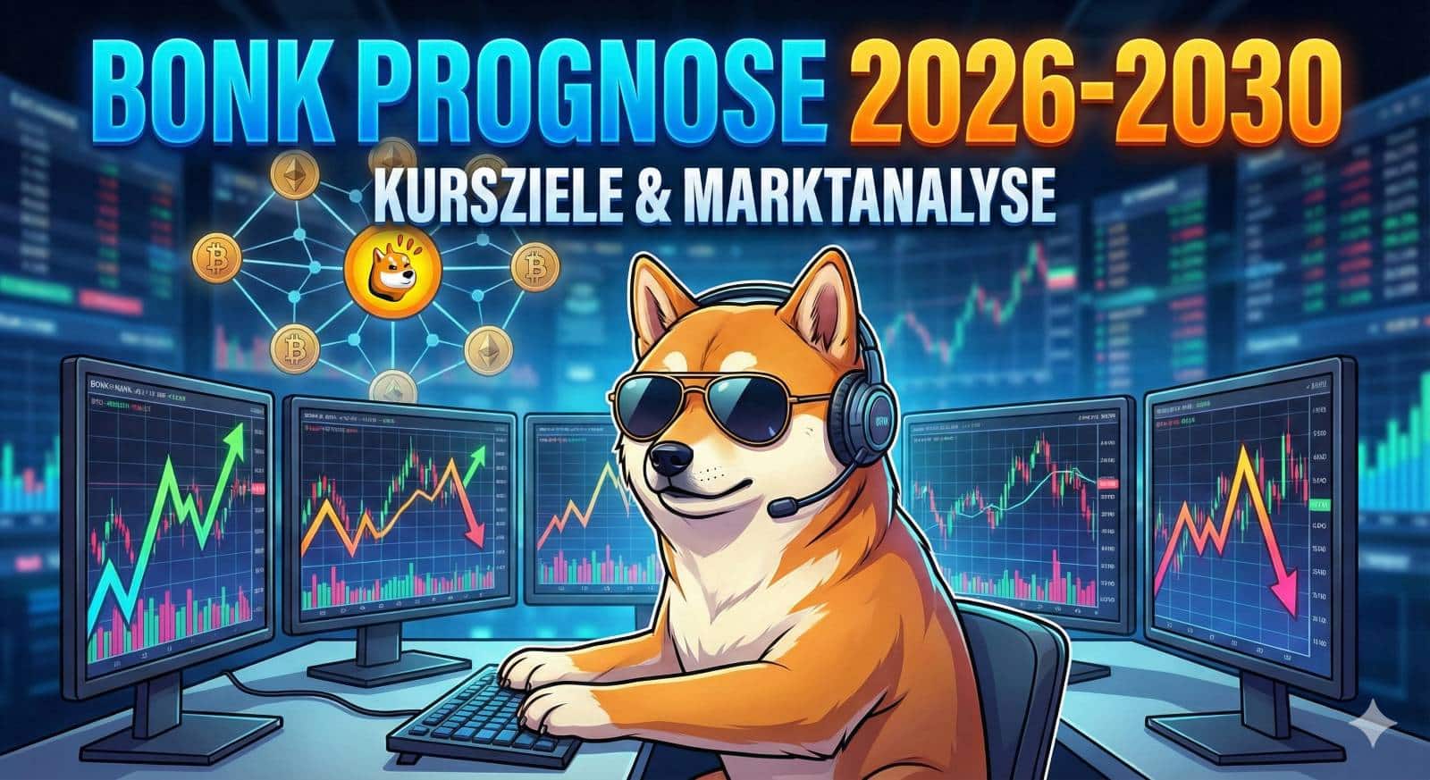 Bonk Prognose 2026 – 2030: Steigt BONK wieder? (Kursziele)