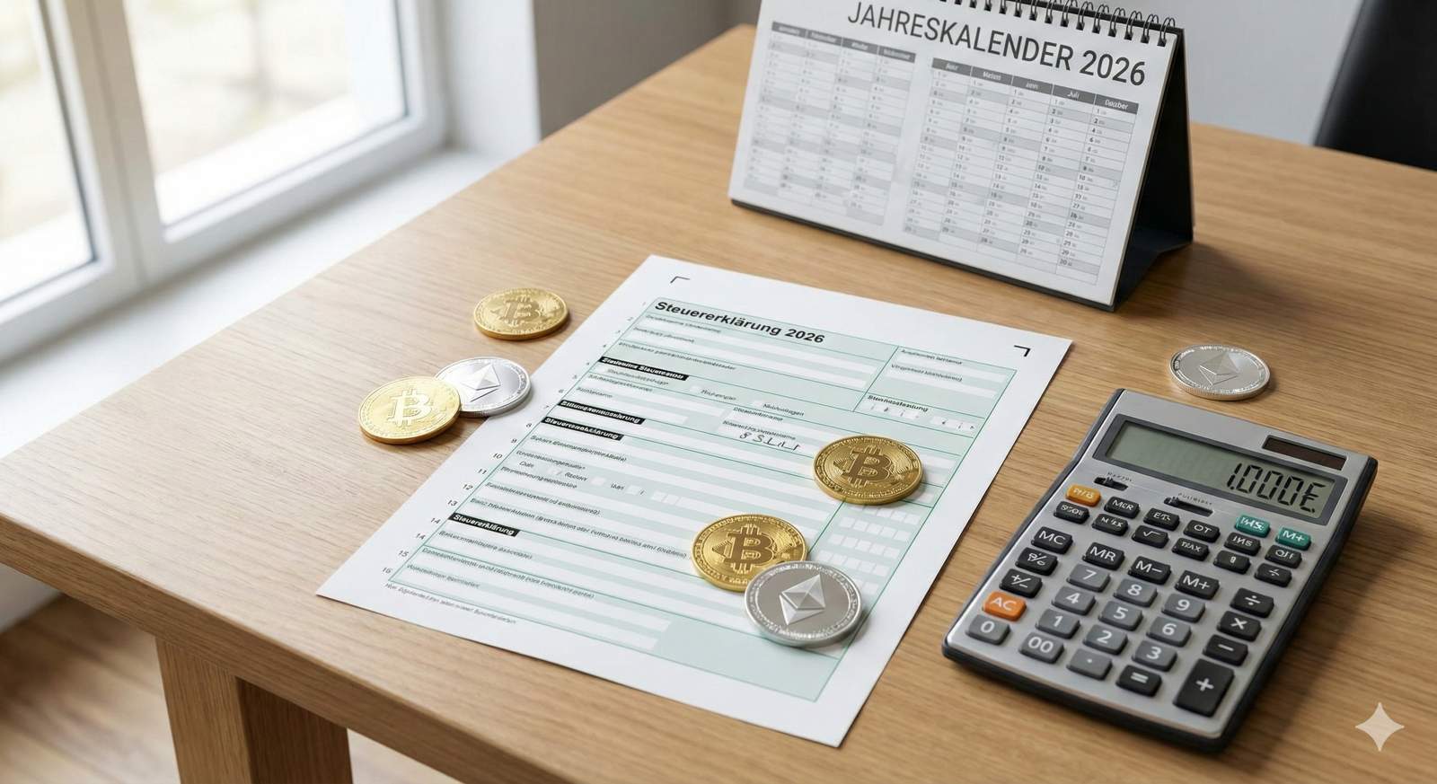 Krypto Steuer Deutschland 2026: Neue 1.000€ Freigrenze & Haltefristen