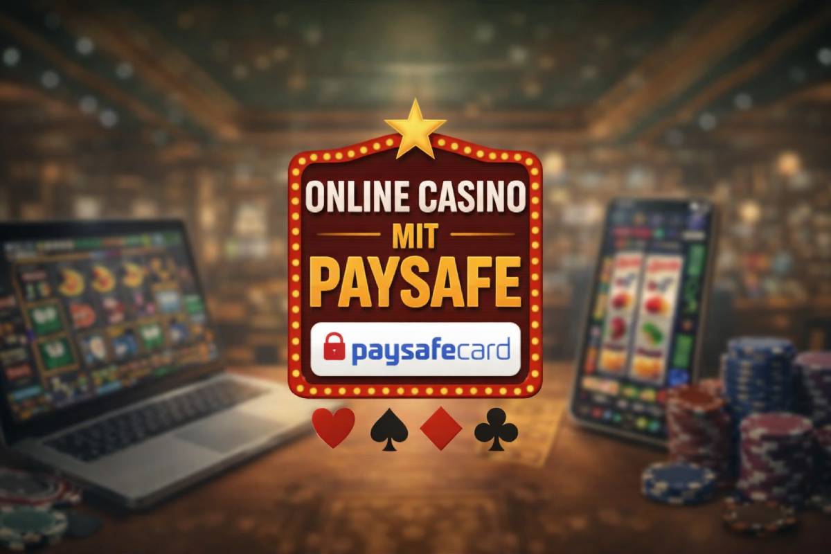 Online Casino mit Paysafe 2026 – Schnell & sicher einzahlen