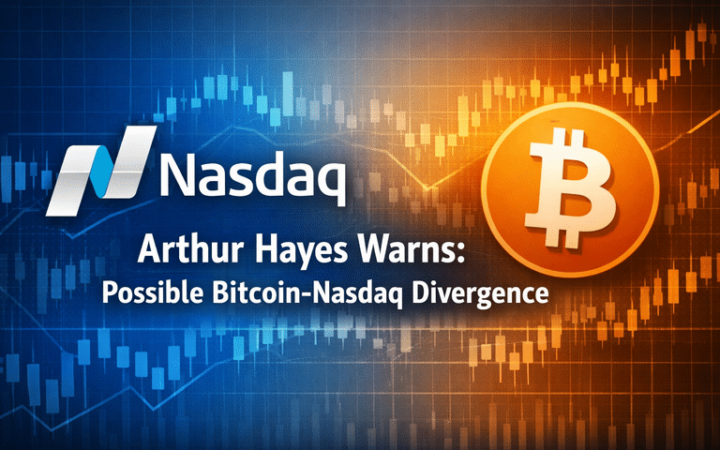 Arthur Hayes warnt: Divergenz zwischen Bitcoin und Nasdaq signalisiert Stress bei der Dollar-Liquidität