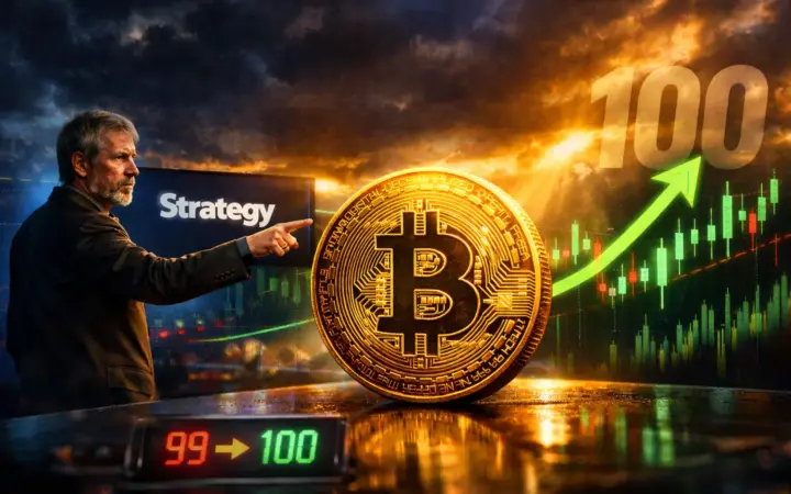 Bitcoin Kurs Prognose: Strategy vor dem 100. Bitcoin-Kauf? Michael Saylor sendet klares Signal