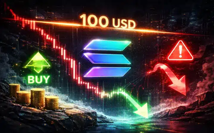 Solana Prognose: Kurs fällt unter 100 USD – Kaufchance oder Warnsignal?