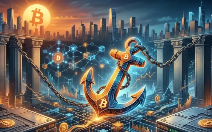 Bitcoin-ETFs als Anker: Wie institutionelles Kapital den Krypto-Markt neu definiert