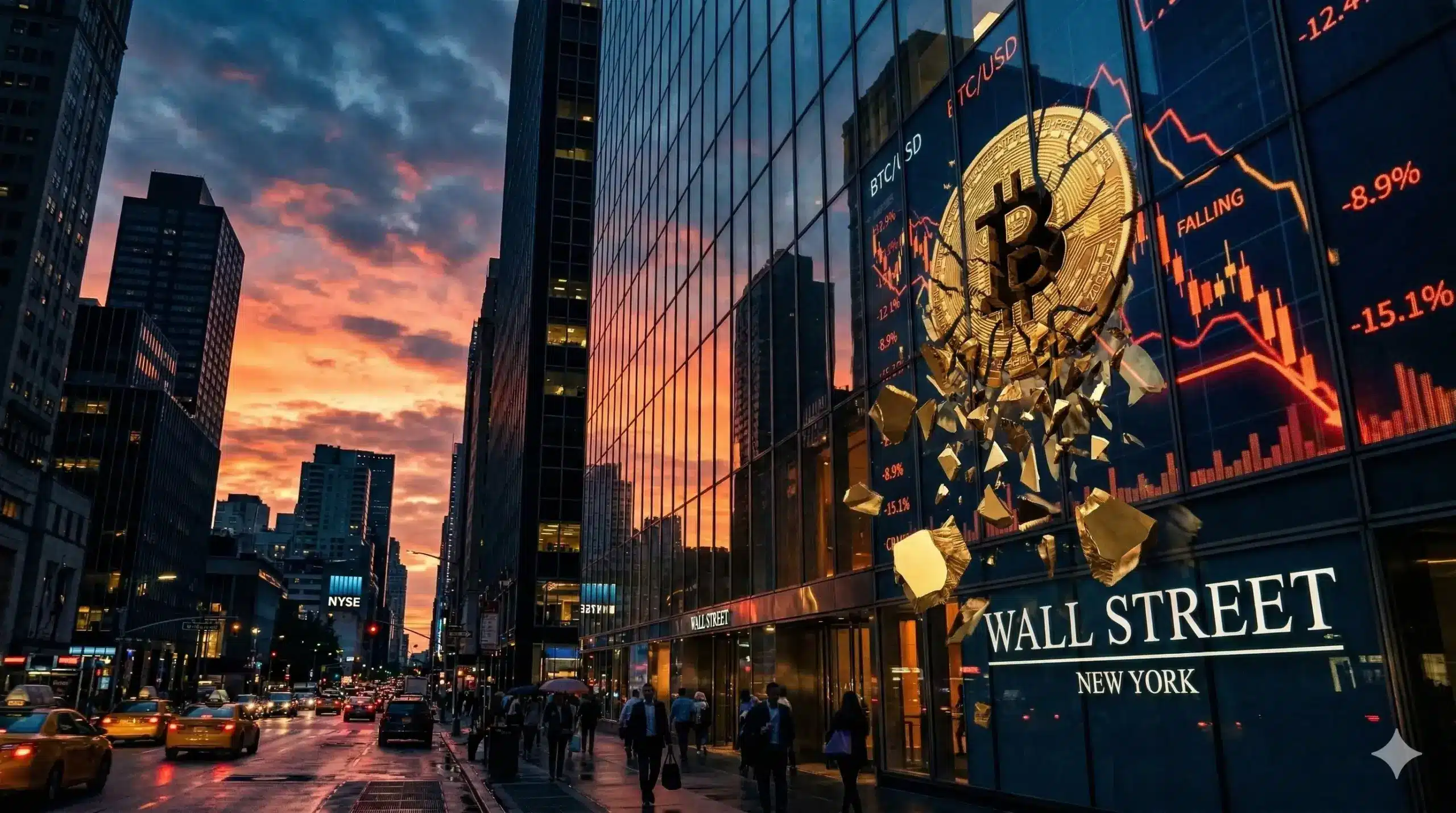 Bitcoin-ETFs unter Druck: Wenn die Euphorie der blanken Angst weicht