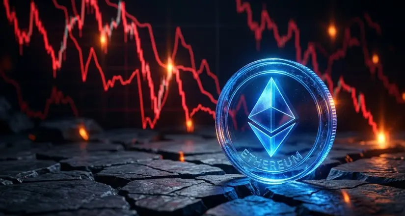 Ethereum Prognose: Rekordabflüsse und Systemkrise belasten den Ethereum-Kurs